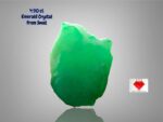 4.90 Ct Swat Emerald Crystal – Natural Green Gemstone (11.32×8.36×6.62 mm)