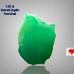4.90 Ct Swat Emerald Crystal – Natural Green Gemstone (11.32×8.36×6.62 mm)