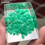49.10 Carat Swat Valley Emerald Rough Lot – Genuine Uncut Gemstone