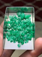 49.10 Carat Swat Valley Emerald Rough Lot – Genuine Uncut Gemstone - Image 11