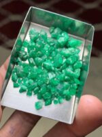 49.10 Carat Swat Valley Emerald Rough Lot – Genuine Uncut Gemstone - Image 12