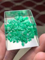 49.10 Carat Swat Valley Emerald Rough Lot – Genuine Uncut Gemstone - Image 3