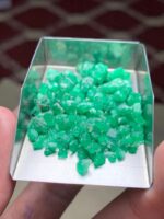 49.10 Carat Swat Valley Emerald Rough Lot – Genuine Uncut Gemstone - Image 8