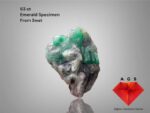 63-Carat Emerald Specimen from Swat: A Striking Wide-Form Crystal (37.20 × 26.45 × 12.30 mm)