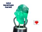 0.63ct Swat Emerald Crystal – Small, Sharp, and Saturated (6.76 x 3.92 x 3.42mm)