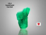1.05ct Swat Emerald Crystal — A Brilliant Green Gem from Pakistan’s Emerald Valley