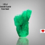 1.05ct Swat Emerald Crystal — A Brilliant Green Gem from Pakistan’s Emerald Valley