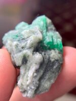63-Carat Emerald Specimen from Swat: A Striking Wide-Form Crystal (37.20 × 26.45 × 12.30 mm) - Image 3