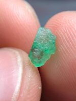 0.63ct Swat Emerald Crystal – Small, Sharp, and Saturated (6.76 x 3.92 x 3.42mm) - Image 3