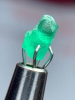 0.63ct Swat Emerald Crystal – Small, Sharp, and Saturated (6.76 x 3.92 x 3.42mm) - Image 5