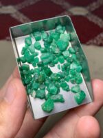 53.40 ct Swat Emerald Rough Lot – Compact Crystal with Strong Potential - Image 3