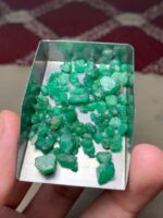 53.40 ct Swat Emerald Rough Lot – Compact Crystal with Strong Potential - Image 12