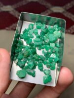 53.40 ct Swat Emerald Rough Lot – Compact Crystal with Strong Potential - Image 15