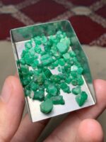 53.40 ct Swat Emerald Rough Lot – Compact Crystal with Strong Potential - Image 16