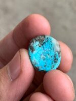 Exceptional 27.65 ct Afghan Turquoise Cabochon – 11.60 × 15.95 × 11.10 mm - Image 9