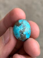 Exceptional 27.65 ct Afghan Turquoise Cabochon – 11.60 × 15.95 × 11.10 mm - Image 10
