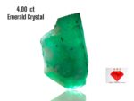 Striking 4.00ct Swat Emerald Crystal – Natural Elegance in 11x7x6mm