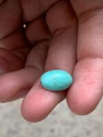 Eye-Catching Afghan Turquoise Cabochon – 5.20 ct of Natural Beauty - Image 3