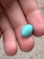Eye-Catching Afghan Turquoise Cabochon – 5.20 ct of Natural Beauty - Image 4