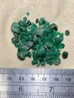 62.25 Carat Swat Emerald Rough Lot – Sleek and Substantial Natural Gem - Image 10