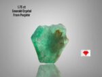 Panjshir’s Hidden Treasure: Exploring a 1.75ct Emerald Crystal