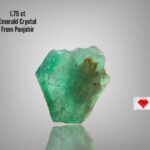Panjshir’s Hidden Treasure: Exploring a 1.75ct Emerald Crystal