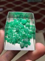 45.60 Carat Swat Valley Emerald Rough Lot – Nature’s Untouched Masterpiece - Image 3