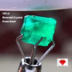 1.61 ct Swat Emerald Crystal — Compact Green Brilliance