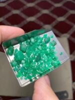 45.60 Carat Swat Valley Emerald Rough Lot – Nature’s Untouched Masterpiece - Image 13