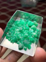 45.60 Carat Swat Valley Emerald Rough Lot – Nature’s Untouched Masterpiece - Image 10