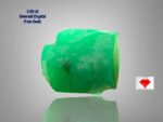 3.90 Ct Swat Emerald Crystal – Natural Green Gem (7.87×6.71×6.68 mm)