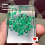 Swat Emerald Rough Lot – 23.94 Carats of Natural Beauty