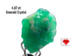 4.87ct Swat Emerald Crystal – A Raw Green Treasure (13×10×7mm)
