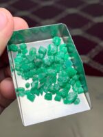 39.40 Carat Swat Valley Emerald Rough Lot – Natural Untreated Material - Image 3