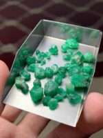 40 Carat Swat Emerald Rough – Natural Green Crystal from Pakistan - Image 13