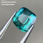 Afghan Faceted Beauty: 1.05 ct Tourmaline  5.84 × 5.80 × 4.53 mm Gemstone Guide