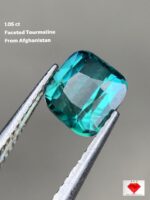 Afghan Faceted Beauty: 1.05 ct Tourmaline  5.84 × 5.80 × 4.53 mm Gemstone Guide