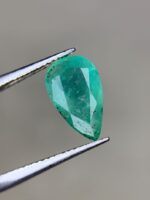 1.30ct Panjshir Emerald Gemstone: Faceted Afghan Emerald - Image 4