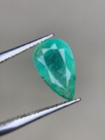 1.30ct Panjshir Emerald Gemstone: Faceted Afghan Emerald - Image 8