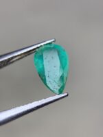 1.30ct Panjshir Emerald Gemstone: Faceted Afghan Emerald - Image 9