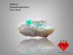 A Stunning 26.90 ct Emerald Specimen: Elegance in Shape and Size