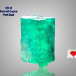 1.85ct Swat Emerald Crystal: Compact Power, Pure Origin