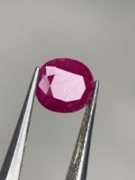 1.645 Ct Natural Oval Ruby – Vivid Red Gemstone, Afghanistan - Image 6