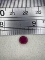 1.645 Ct Natural Oval Ruby – Vivid Red Gemstone, Afghanistan - Image 9