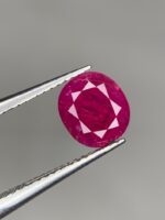 1.645 Ct Natural Oval Ruby – Vivid Red Gemstone, Afghanistan - Image 10
