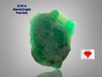 22.45ct Swat Emerald Crystal: Rare Natural Beauty with Bold Presence