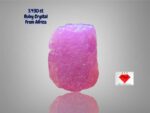 Natural African Ruby Crystal 3.430ct – Untreated and Radiant