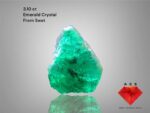 The Dramatic Appeal of a 3.10 ct Emerald Crystal