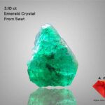 The Dramatic Appeal of a 3.10 ct Emerald Crystal