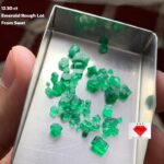 12.30 Carat Emerald Rough Lot from Swat — The Untamed Green Elegance